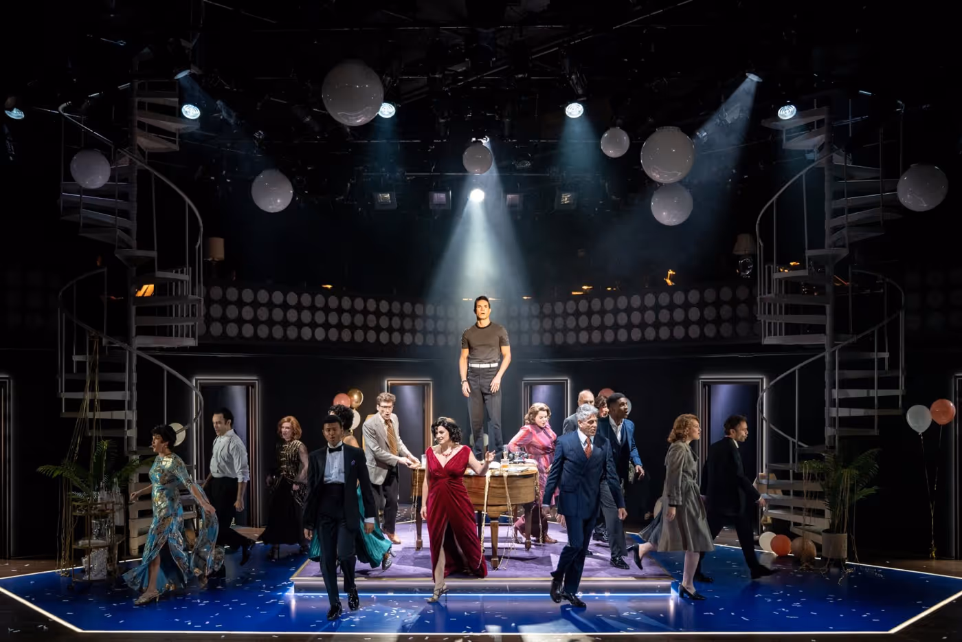 Photos/Video: Jason Gotay, Jake Loewenthal & Melanie Field Lead MERRILY WE ROLL ALONG at Signature Theatre Image