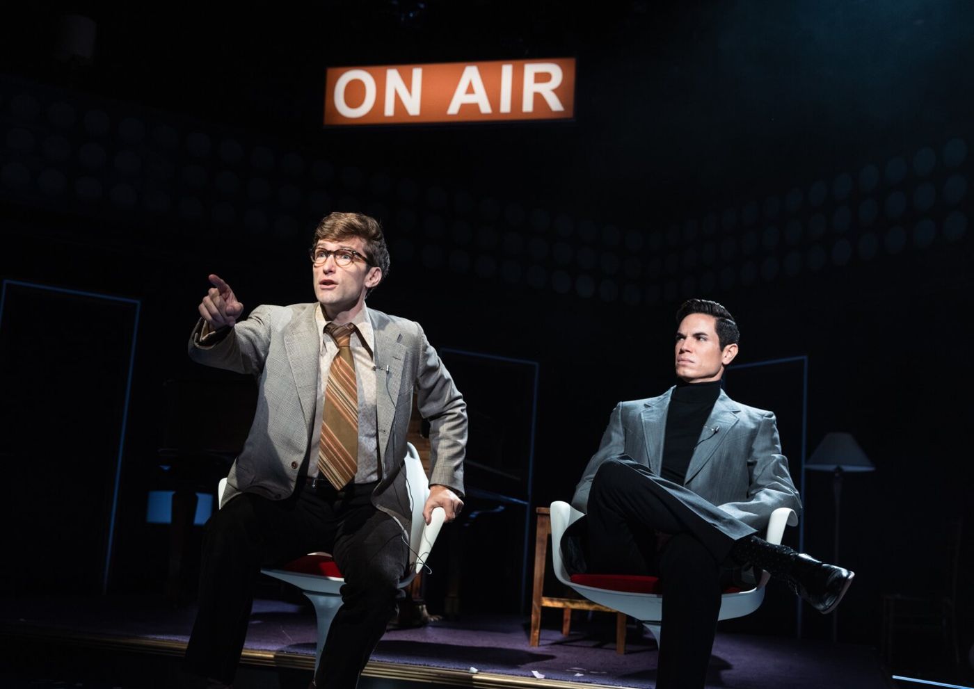 Photos/Video: Jason Gotay, Jake Loewenthal & Melanie Field Lead MERRILY WE ROLL ALONG at Signature Theatre Image