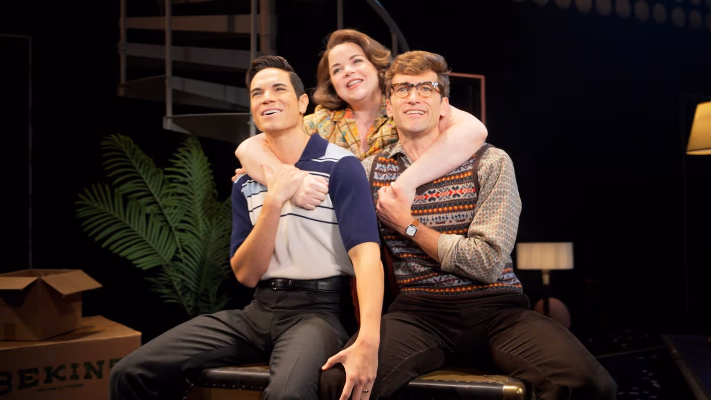 Photos/Video: Jason Gotay, Jake Loewenthal & Melanie Field Lead MERRILY WE ROLL ALONG at Signature Theatre Image