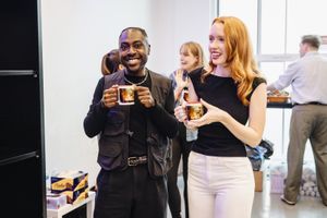 Marcus Ayton, Jessie Elland @ BroadwayWorld Marcus Ayton, Jessie Elland Photo