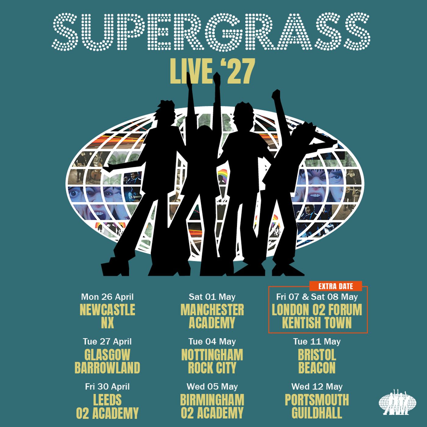 Photos: SUPERGRASS Add Second London Show At O2 Forum, Set For May 8, 2027 Image