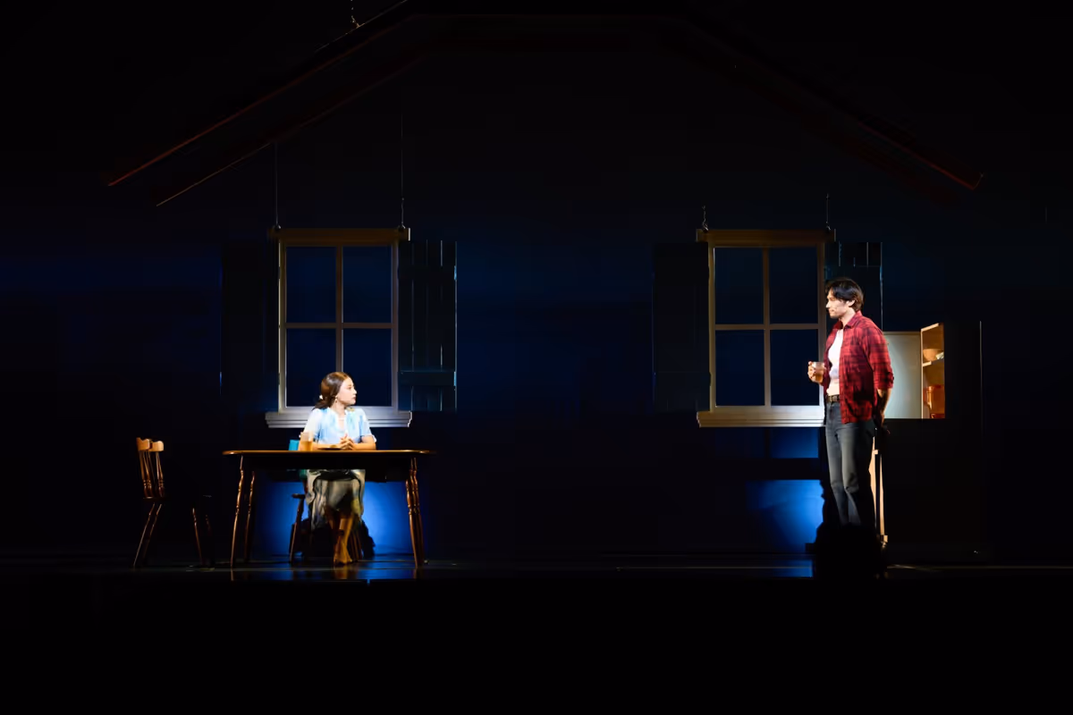 Morissette as Middle Allie, Laurence Mossman as Middle Noah at Photos: THE NOTEBOOK Makes International Premiere in the Philippines