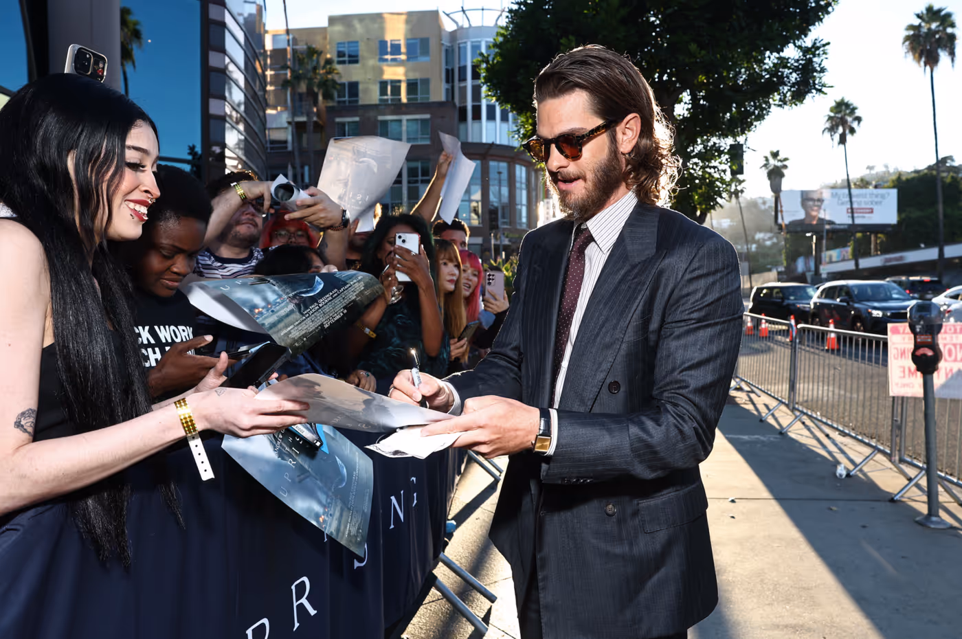 Photos: THE UPRISING Holds LA Premiere With Andrew Garfield, Jude Law, Sharon Stone Image