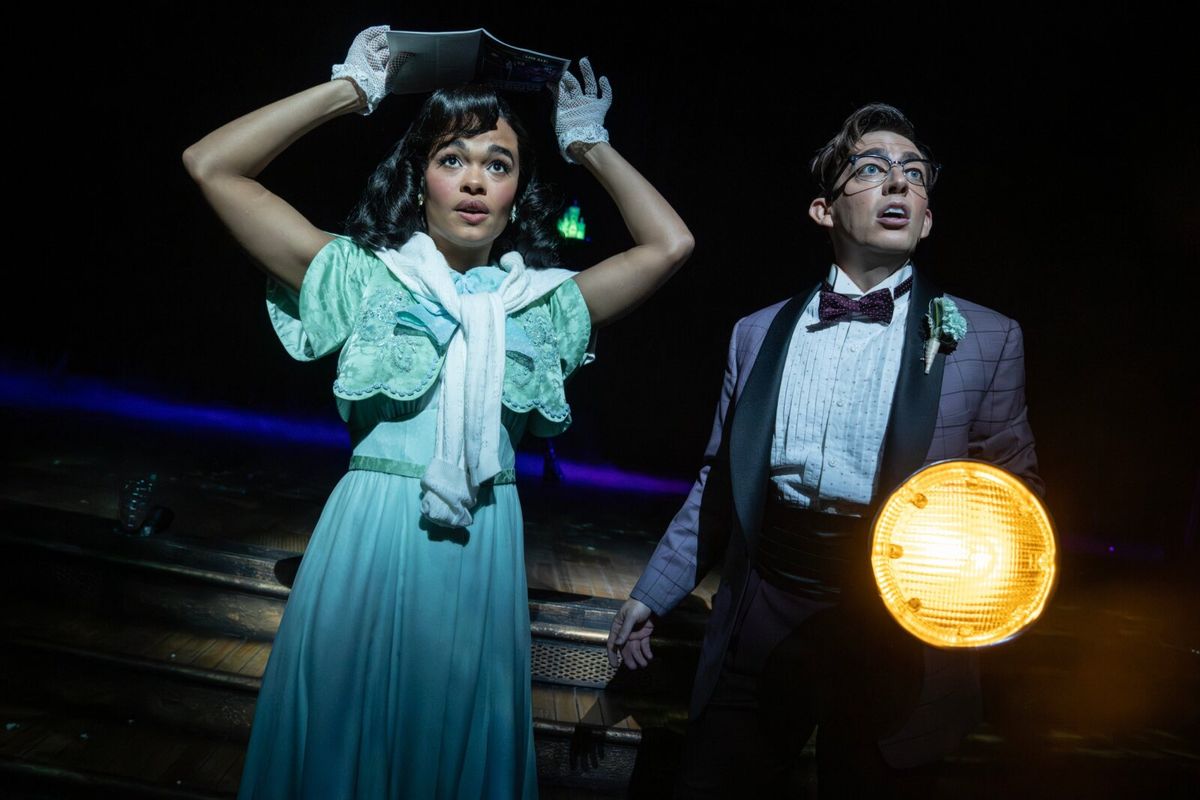 Lorna Courtney, Kevin McHale at Photos: Kevin McHale, Lorna Courtney, and More in THE ROCKY HORROR SHOW