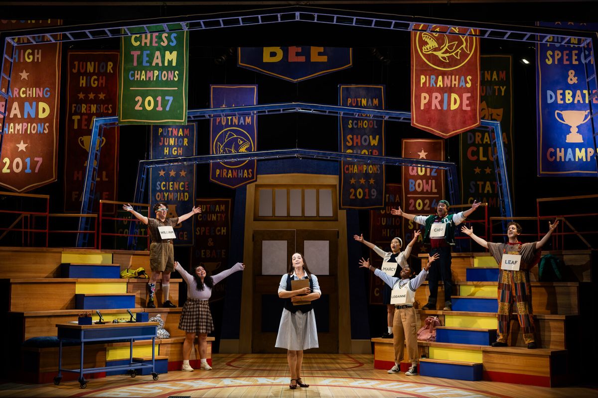 Julia Murney and the cast of The 25th Annual Putnam County Spelling Bee at Photos: See Julia Murney, Alex Wyse & More in THE 25TH ANNUAL PUTNAM COUNTY SPELLING BEE at Cape Playhouse