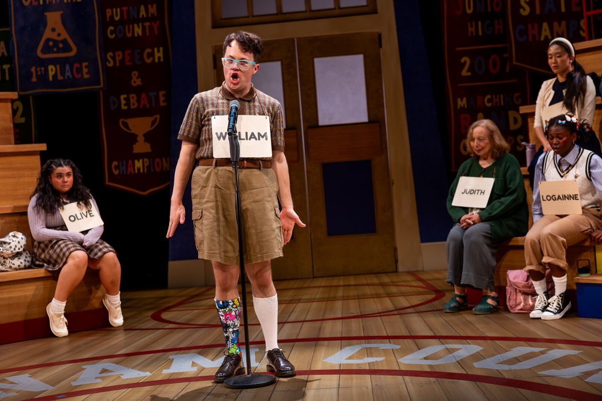 Cody Jamison Strand and the cast of The 25th Annual Putnam County Spelling Bee at Photos: See Julia Murney, Alex Wyse & More in THE 25TH ANNUAL PUTNAM COUNTY SPELLING BEE at Cape Playhouse