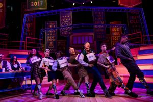 Cody Jamison Strand and the cast of The 25th Annual Putnam County Spelling Bee Photo