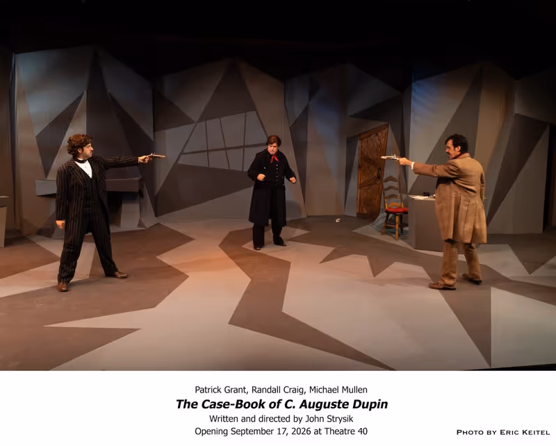 Interview: Adaptor/Director John Strysik of THE CASE-BOOK OF C. AUGUSTE DUPIN Image