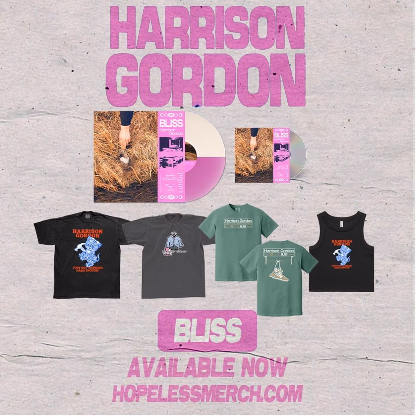 Photos: Harrison Gordon Releases Sophomore Album BLISS Via Hopeless Records Image