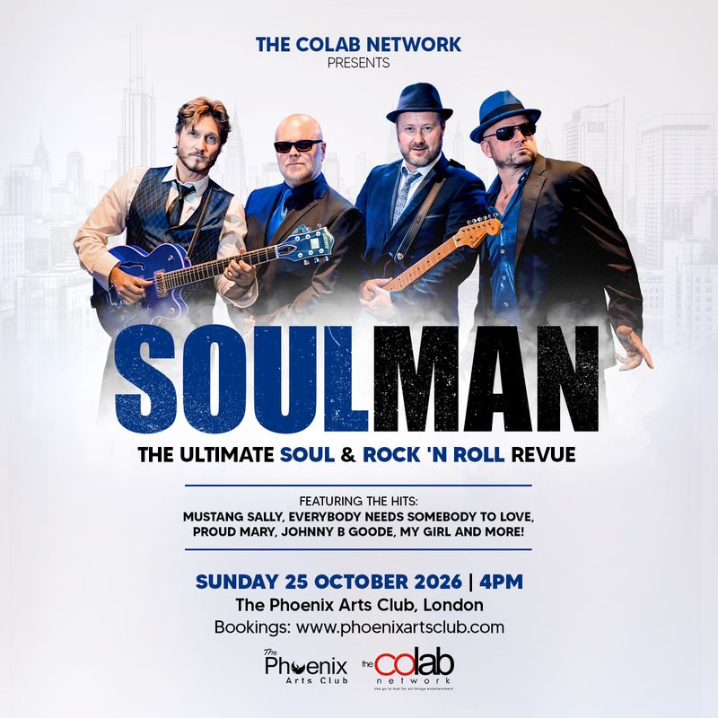 Photos: SOUL MAN to Bring Soul & Rock 'n Roll Songbook to Phoenix Arts Club — photo 1 of 13