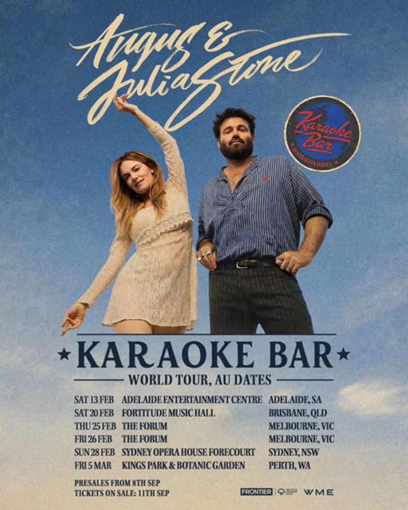 Photos: Angus & Julia Stone to Launch KARAOKE BAR World Tour in Feb/Mar 2027 — photo 4 of 4