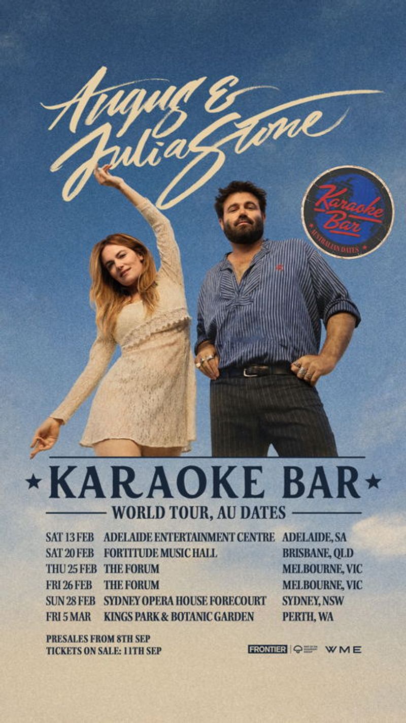 Photos: Angus & Julia Stone to Launch KARAOKE BAR World Tour in Feb/Mar 2027 — photo 3 of 4