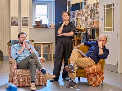 Pip Carter, Natalia Osipova and Rory Kinnear Photo