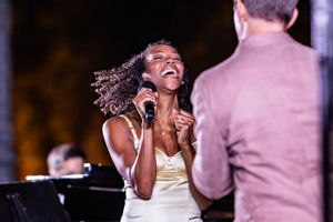 Andrew Rannells and Nikki M. James @ BroadwayWorld Andrew Rannells and Nikki M. James Photo