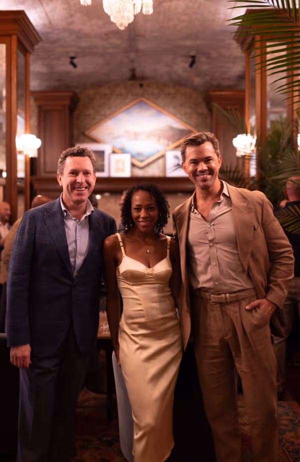 Jacob Langfelder, Nikki M. James, Andrew Rannells Photo