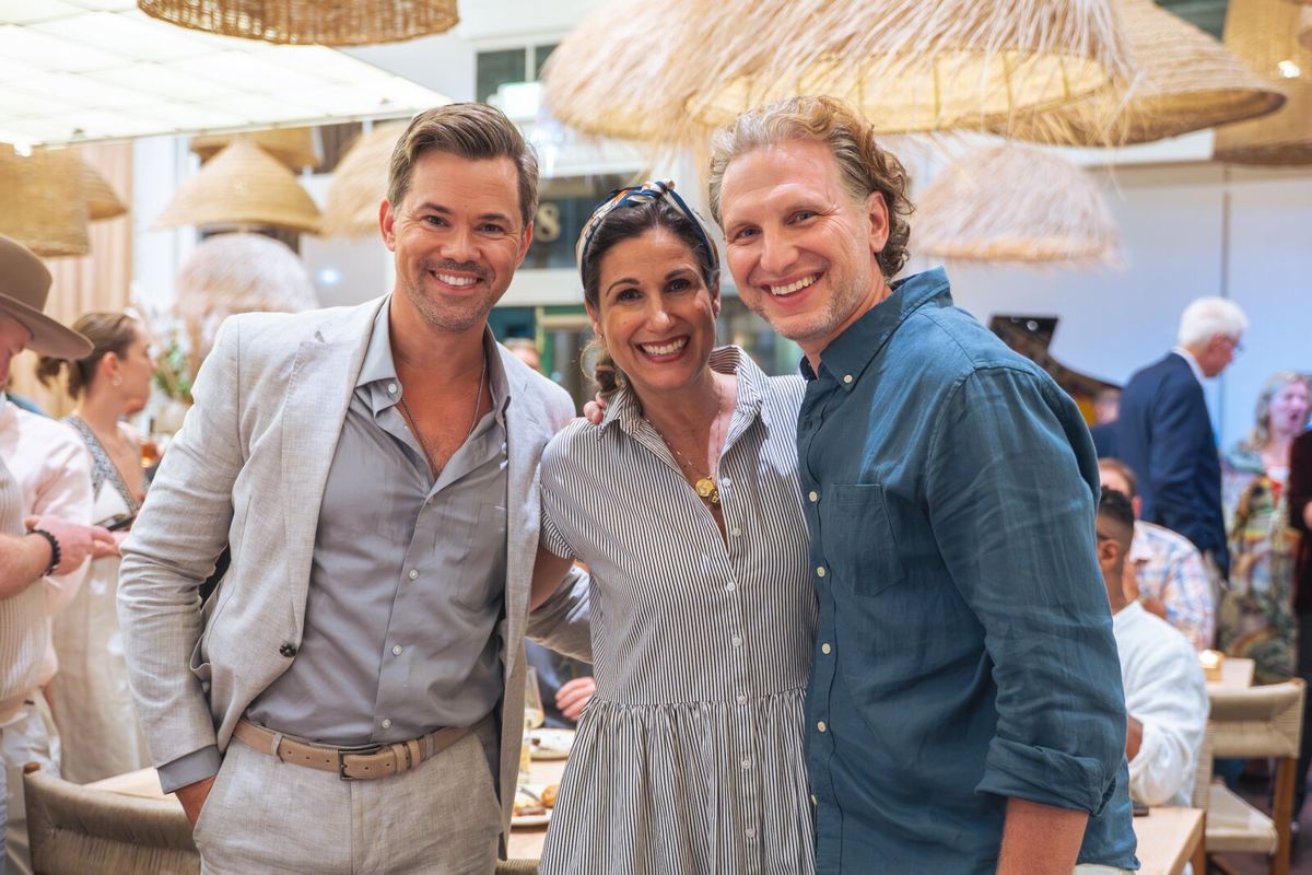 Andrew Rannells, Stephanie J. Block and Sebastian Arcelus at Photos: Andrew Rannells and Nikki M. James Close Out BROADWAY AND VINE Summer Season
