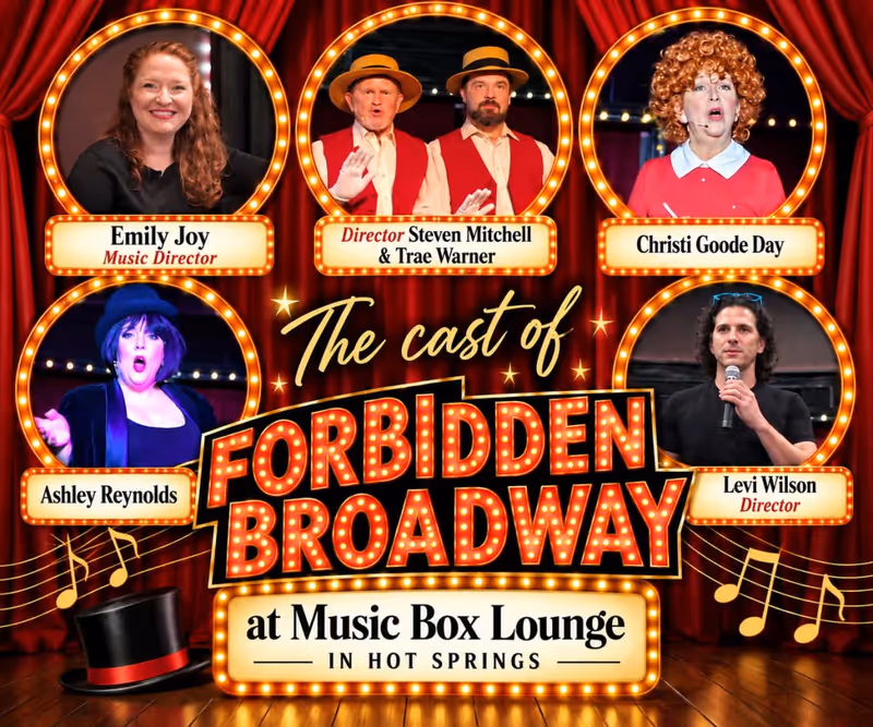 Review: FORBIDDEN BROADWAY: GREATEST HITS at Music Box Lounge Hot Springs Image