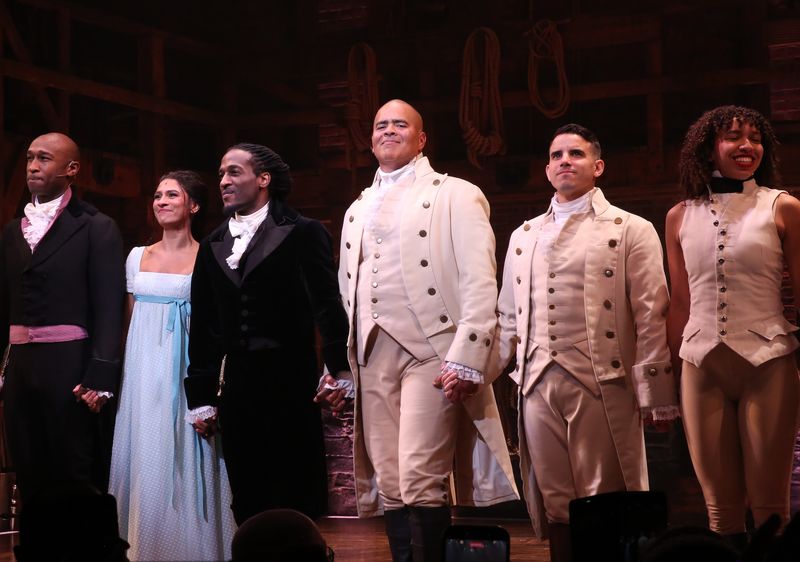 Photos: Christopher Jackson Takes First Bows in Return Engagement in HAMILTON — photo 5 of 22