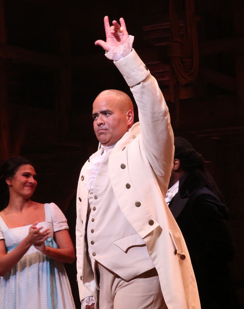 Photos: Christopher Jackson Takes First Bows in Return Engagement in HAMILTON — photo 21 of 22