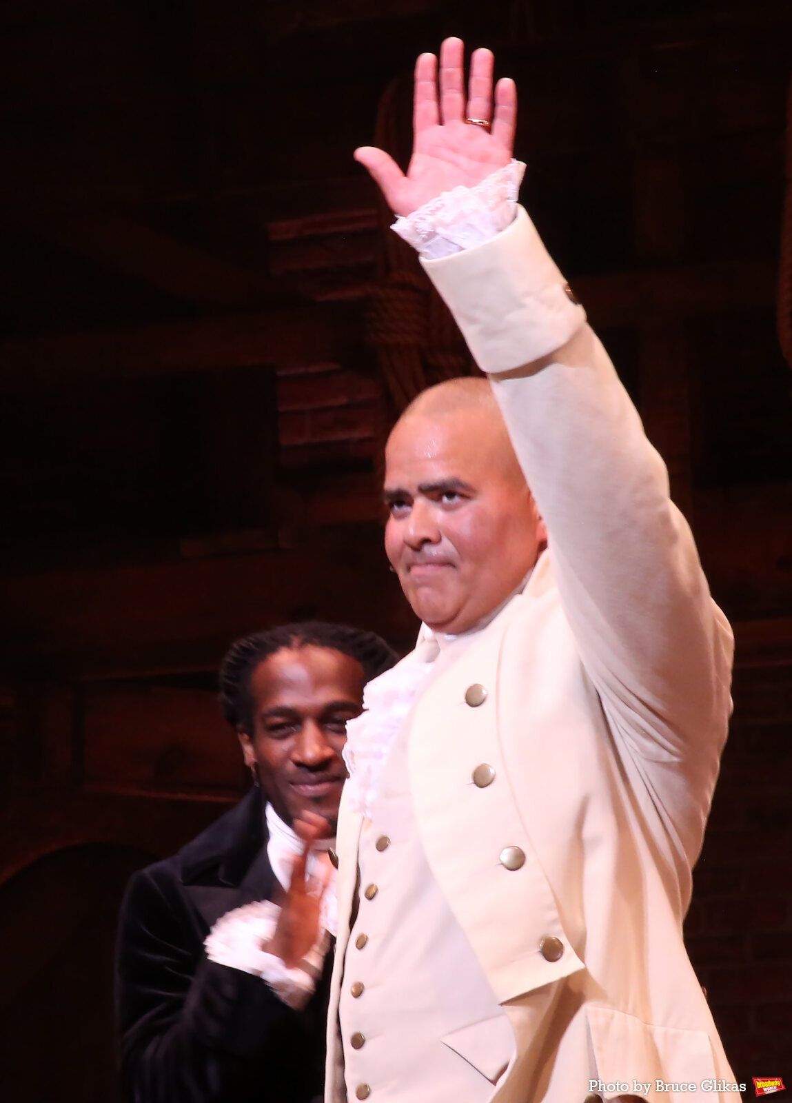 Photos: Christopher Jackson Takes First Bows in Return Engagement in HAMILTON — photo 12 of 22