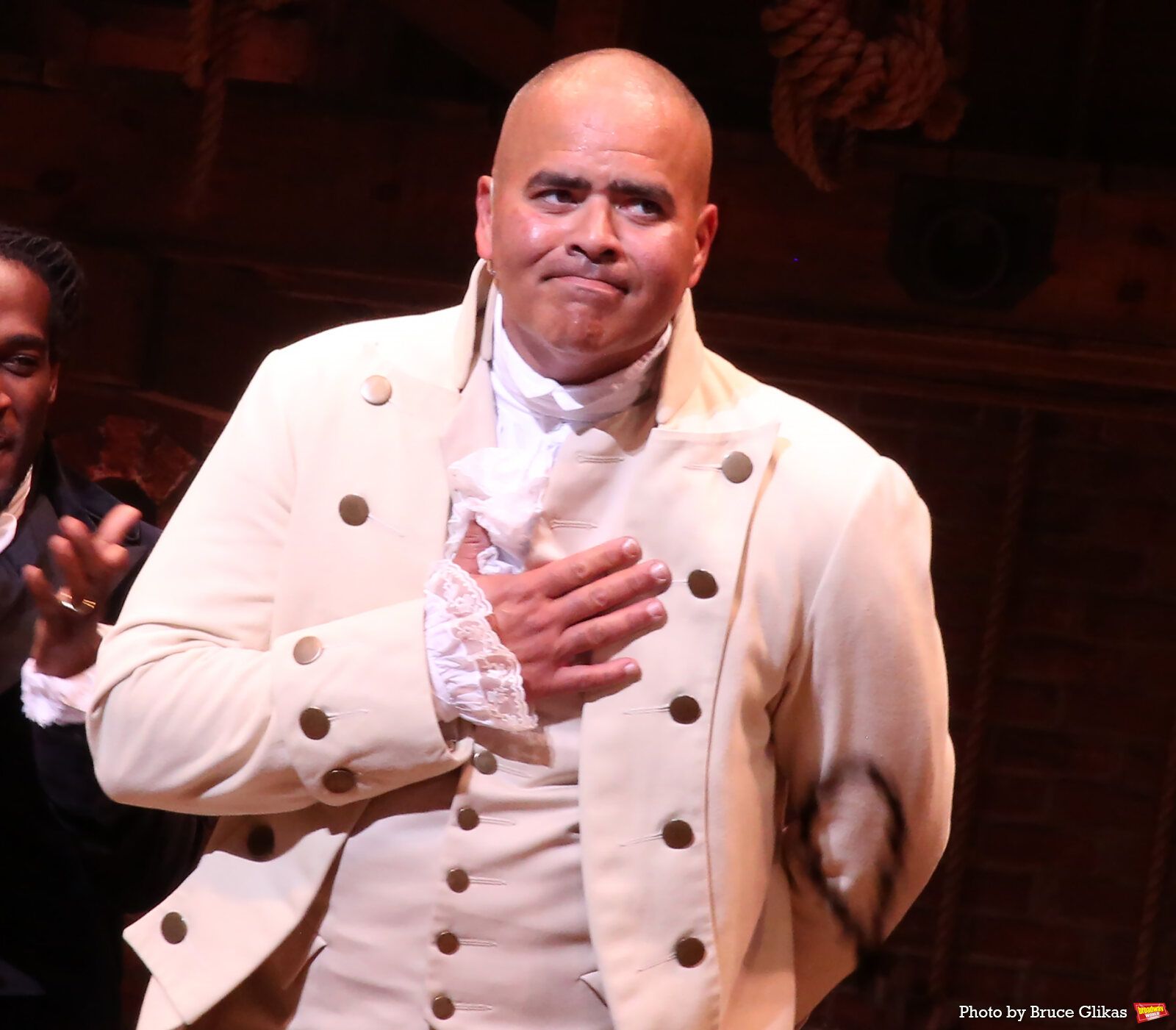 Photos: Christopher Jackson Takes First Bows in Return Engagement in HAMILTON — photo 15 of 22