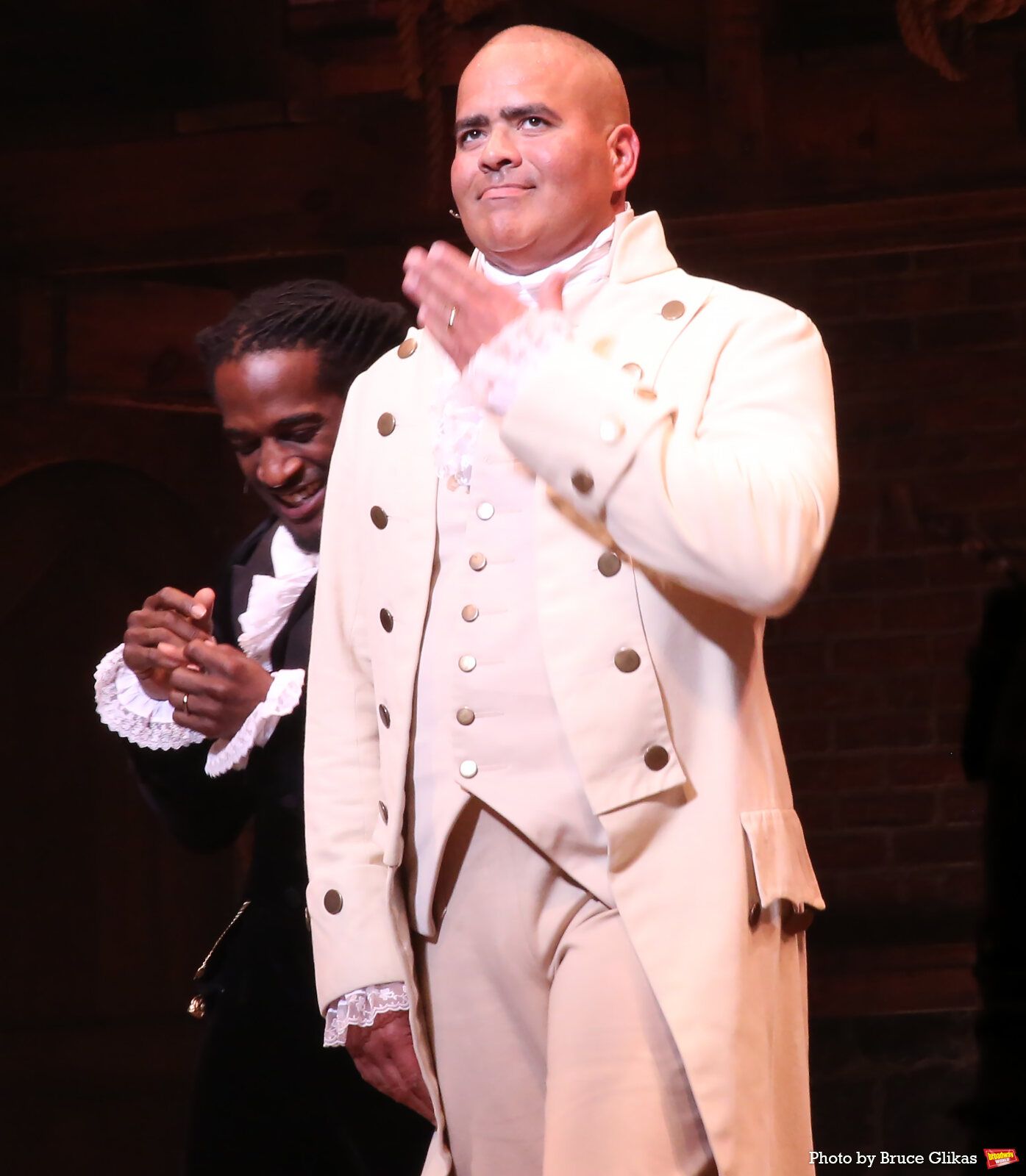 Photos: Christopher Jackson Takes First Bows in Return Engagement in HAMILTON — photo 19 of 22
