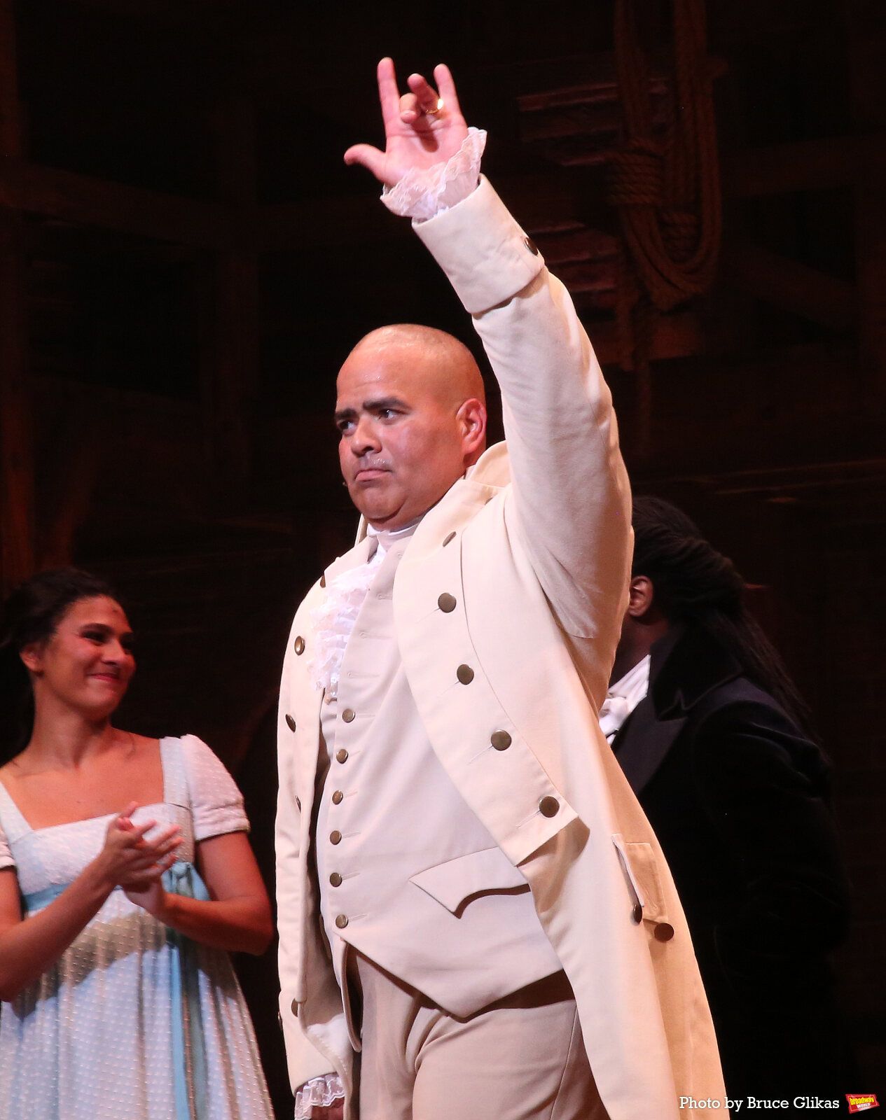 Photos: Christopher Jackson Takes First Bows in Return Engagement in HAMILTON — photo 21 of 22