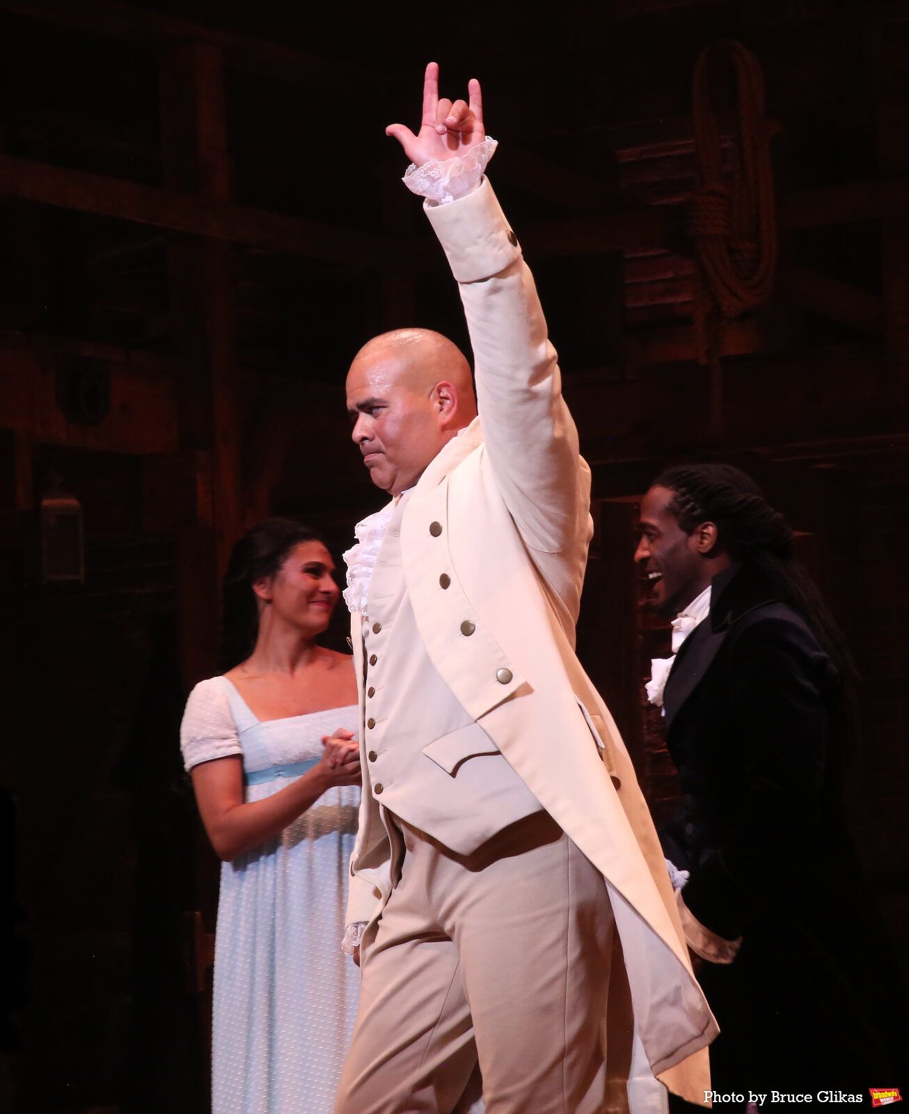 Photos: Christopher Jackson Takes First Bows in Return Engagement in HAMILTON — photo 22 of 22