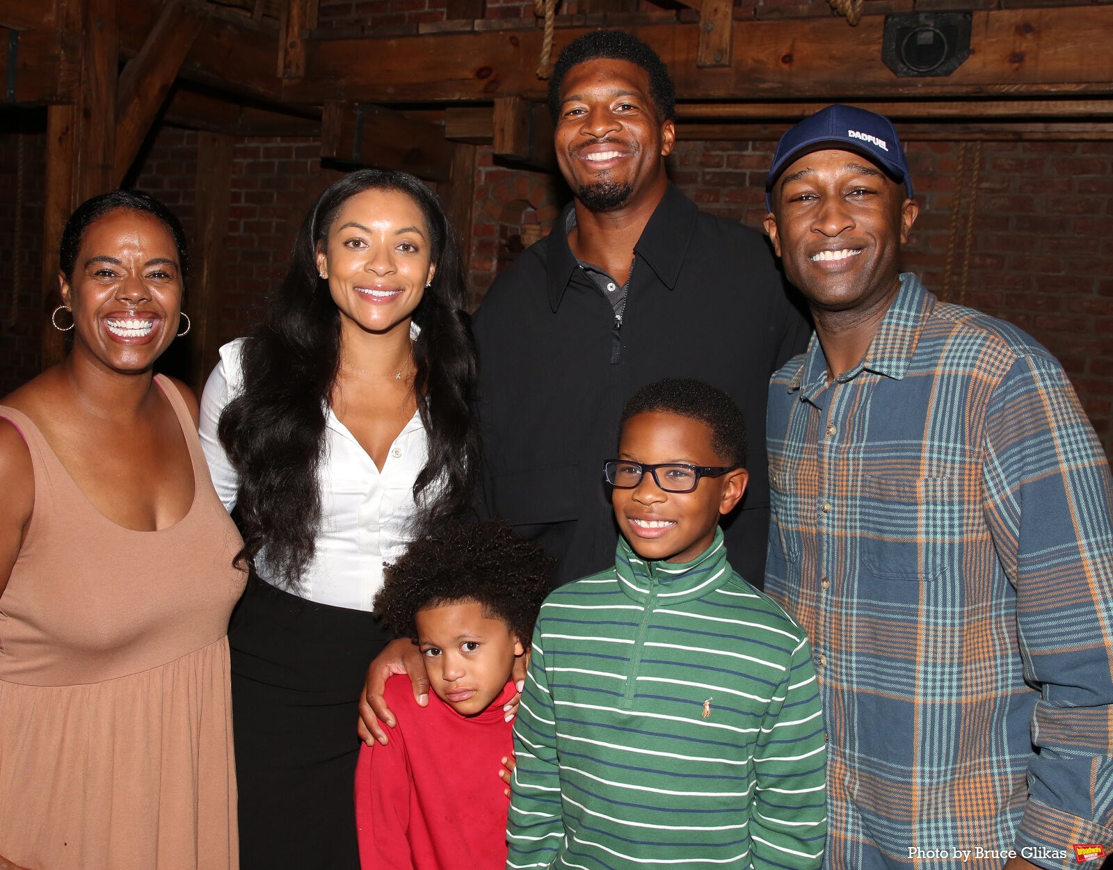 Photos: NY Giants Quarterback Jameis Winston Visits HAMILTON — photo 2 of 20