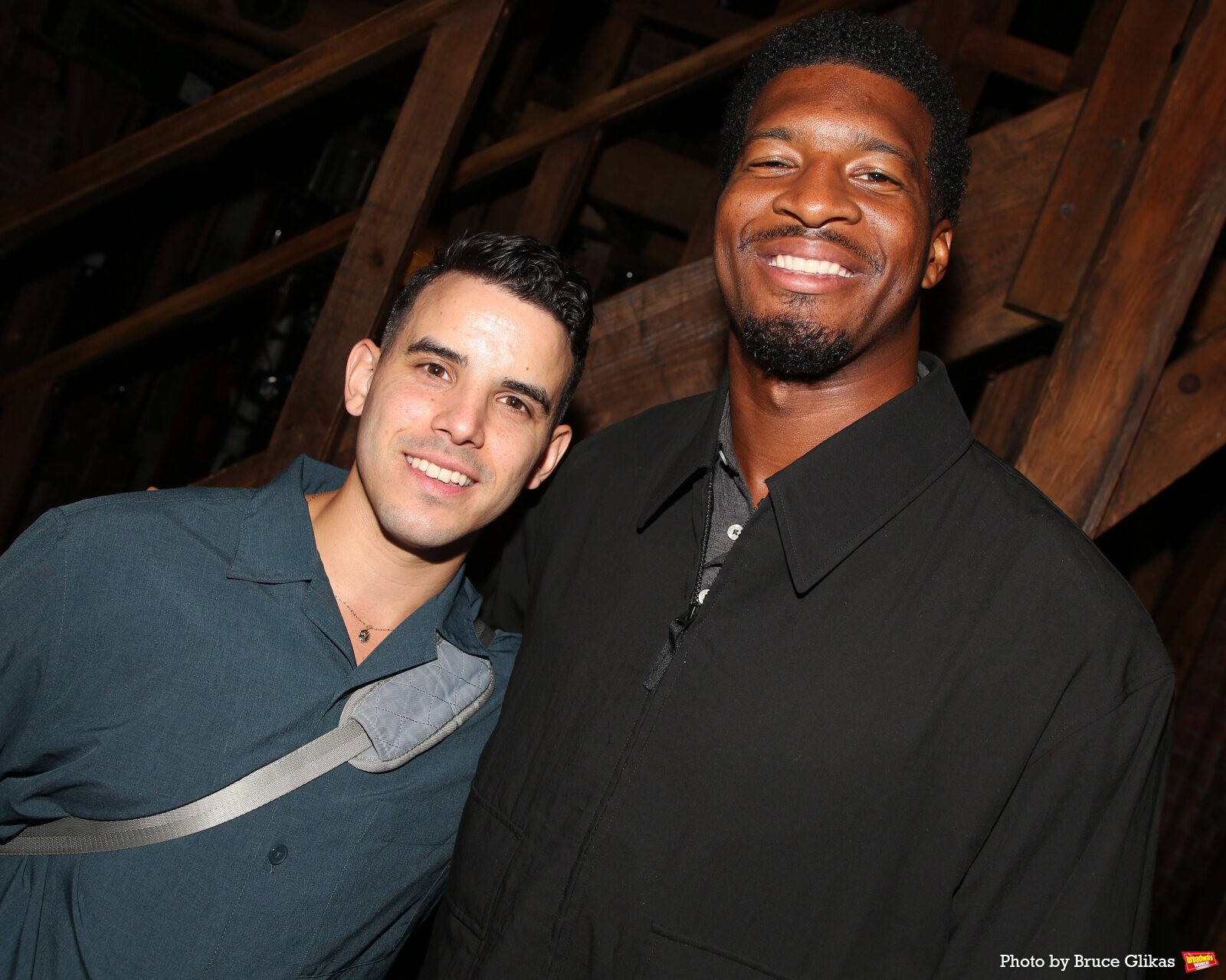 Photos: NY Giants Quarterback Jameis Winston Visits HAMILTON — photo 20 of 20