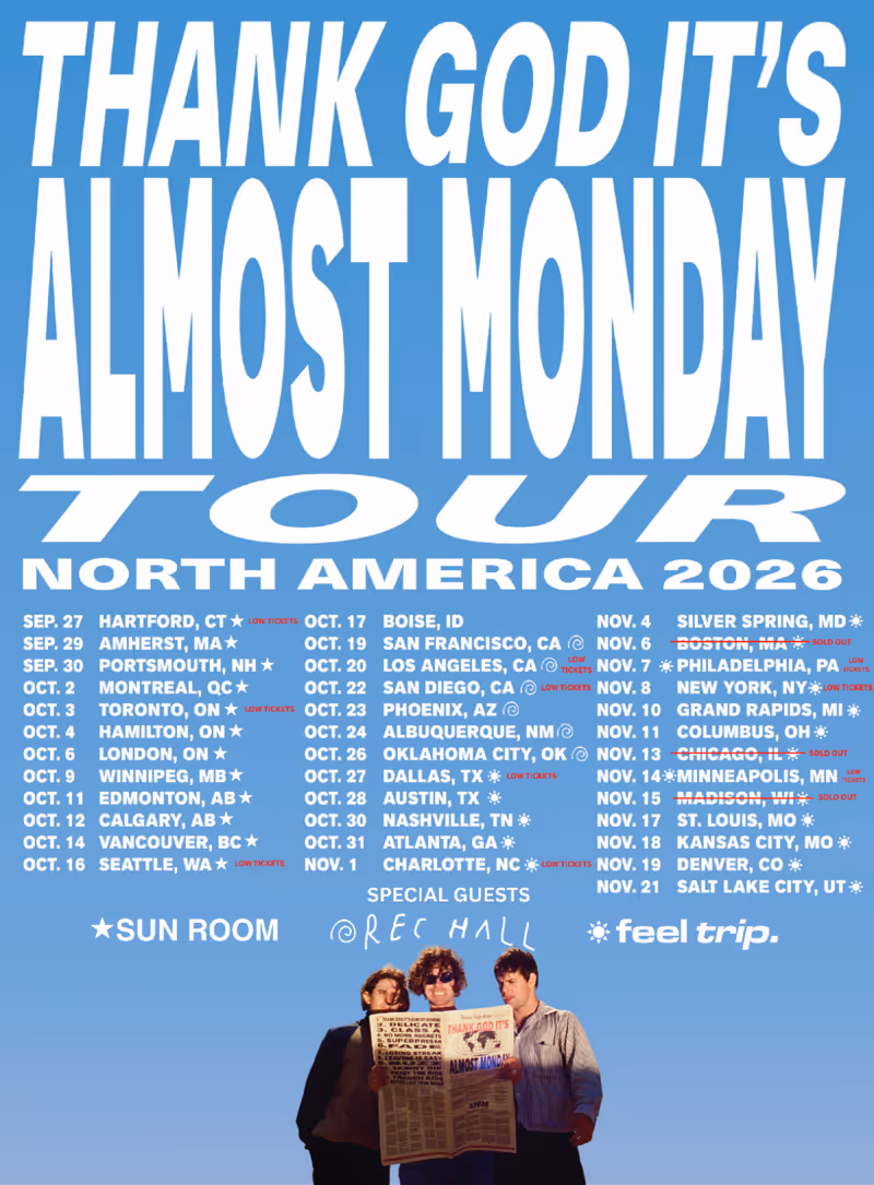Photos: Almost Monday Release Sophomore Album THANK GOD IT'S ALMOST MONDAY — photo 4 of 5