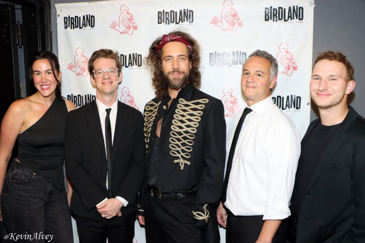 Ava Locknar, Dan Berkery, Felix Hagan, Mark Verdino, Jacob Khalil at Photos: OPERATION MINCEMEAT Co-Creator Felix Hagan In Concert At Birdland