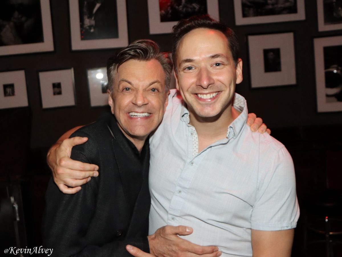 Jim Caruso, Nick Flatto at Photos: OPERATION MINCEMEAT Co-Creator Felix Hagan In Concert At Birdland