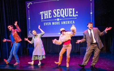 Dan Olson, Lara Allison, Emily Taylor Kaufman, Nathan Pecchia Photo