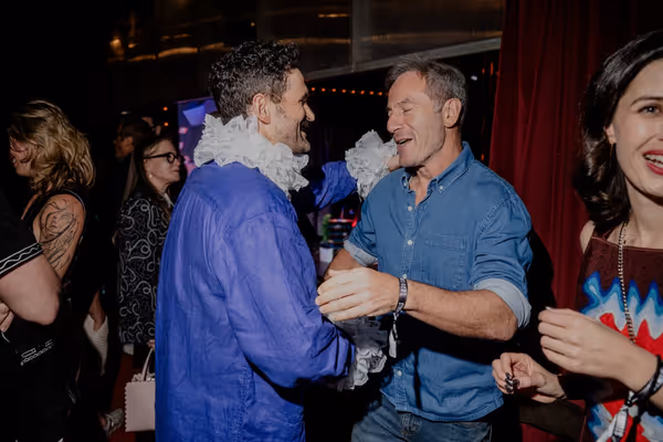 Damien Warren Smith, Jason Isaacs Photo