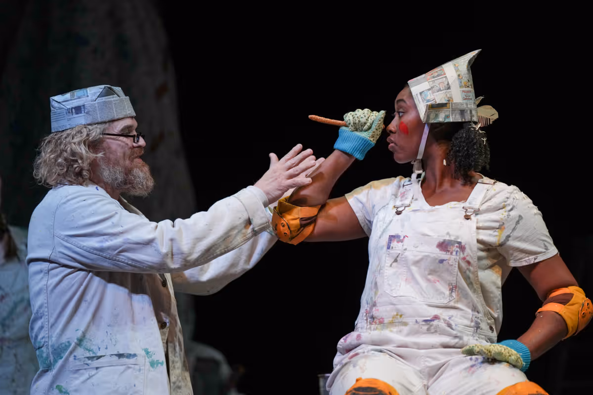 Reed Sigmund and Antonisia (Nisi) Collins at Photos: PINOCCHIO is Now Playing at Children’s Theatre Company