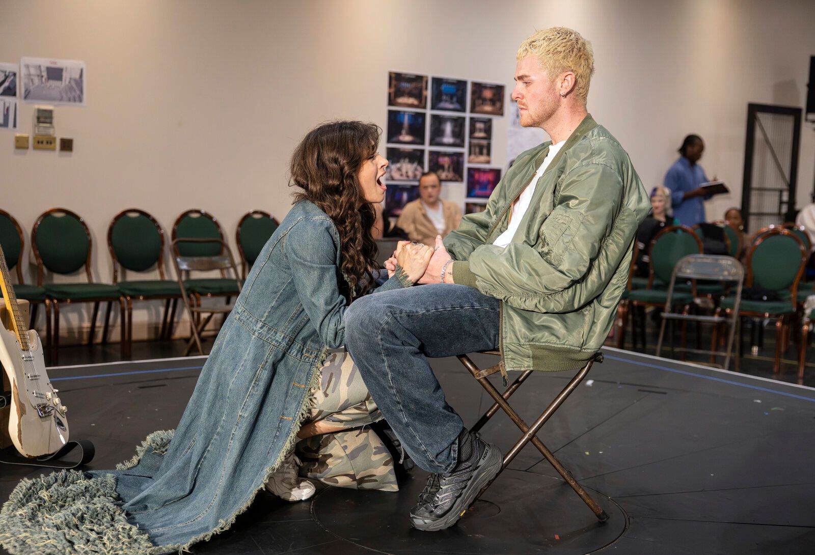 Photos: Gaten Matarazzo, Travis Ross, and More in Rehearsal For RENT in London — photo 12 of 35