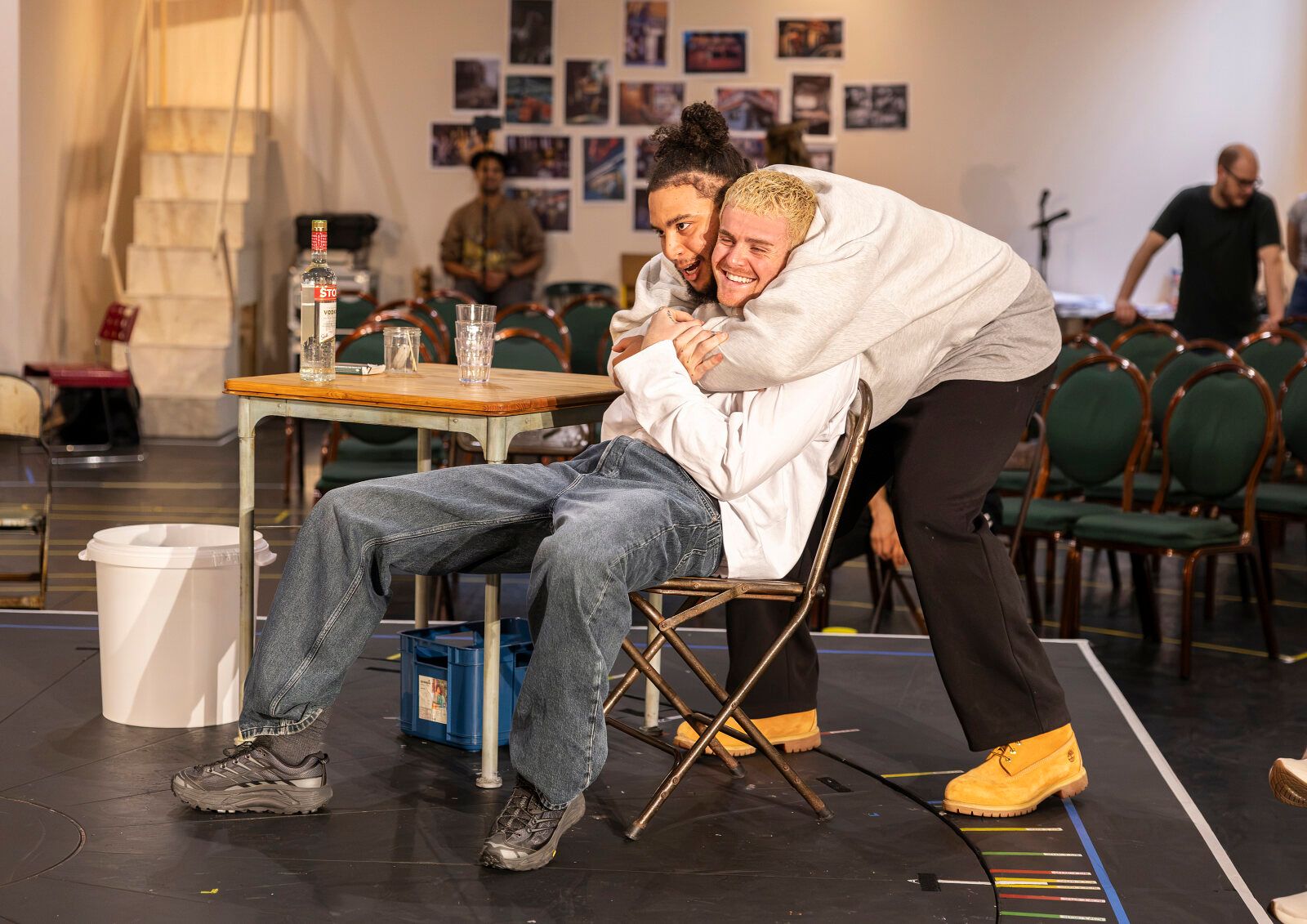 Photos: Gaten Matarazzo, Travis Ross, and More in Rehearsal For RENT in London — photo 15 of 35