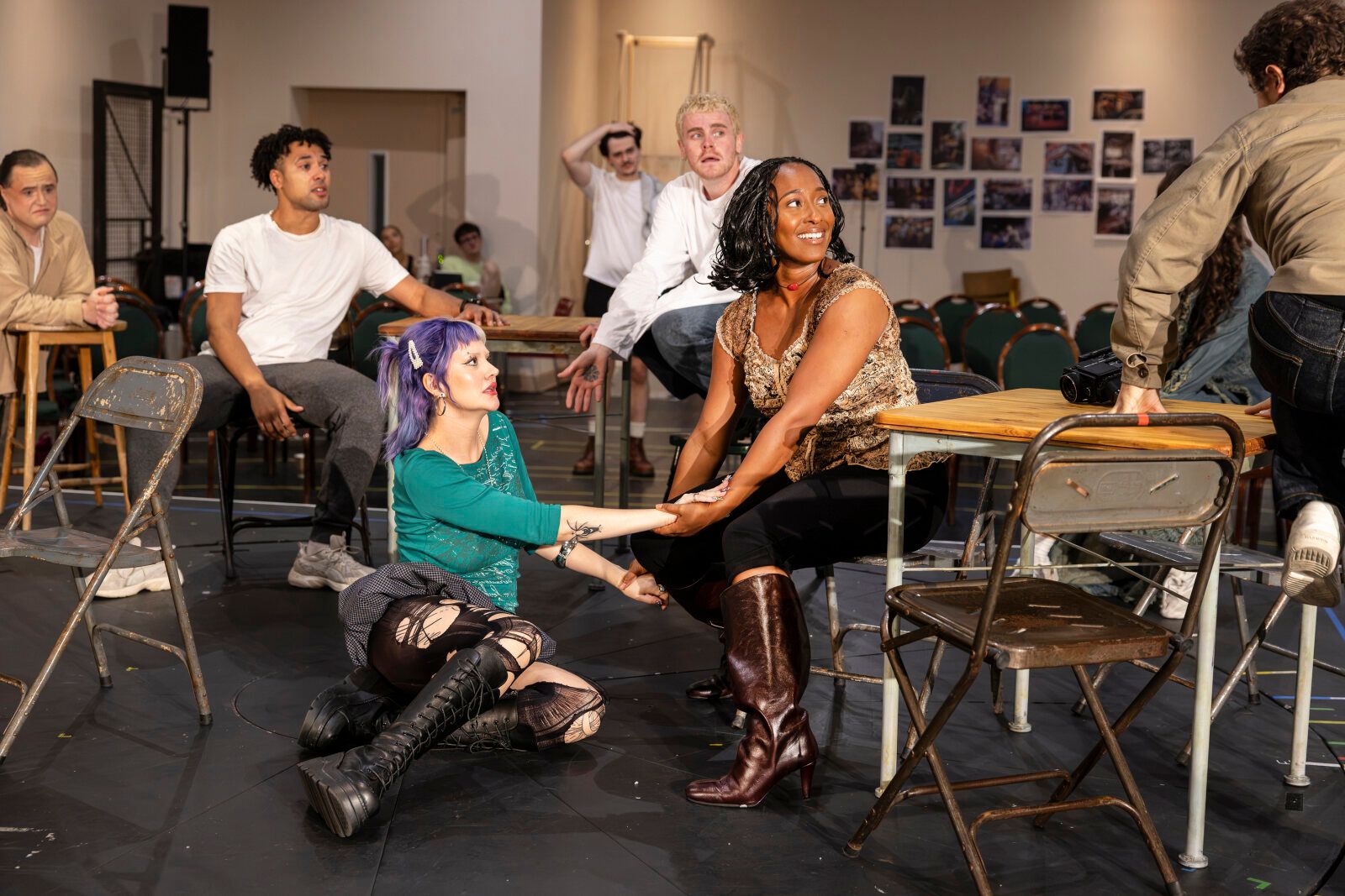 Photos: Gaten Matarazzo, Travis Ross, and More in Rehearsal For RENT in London — photo 20 of 35