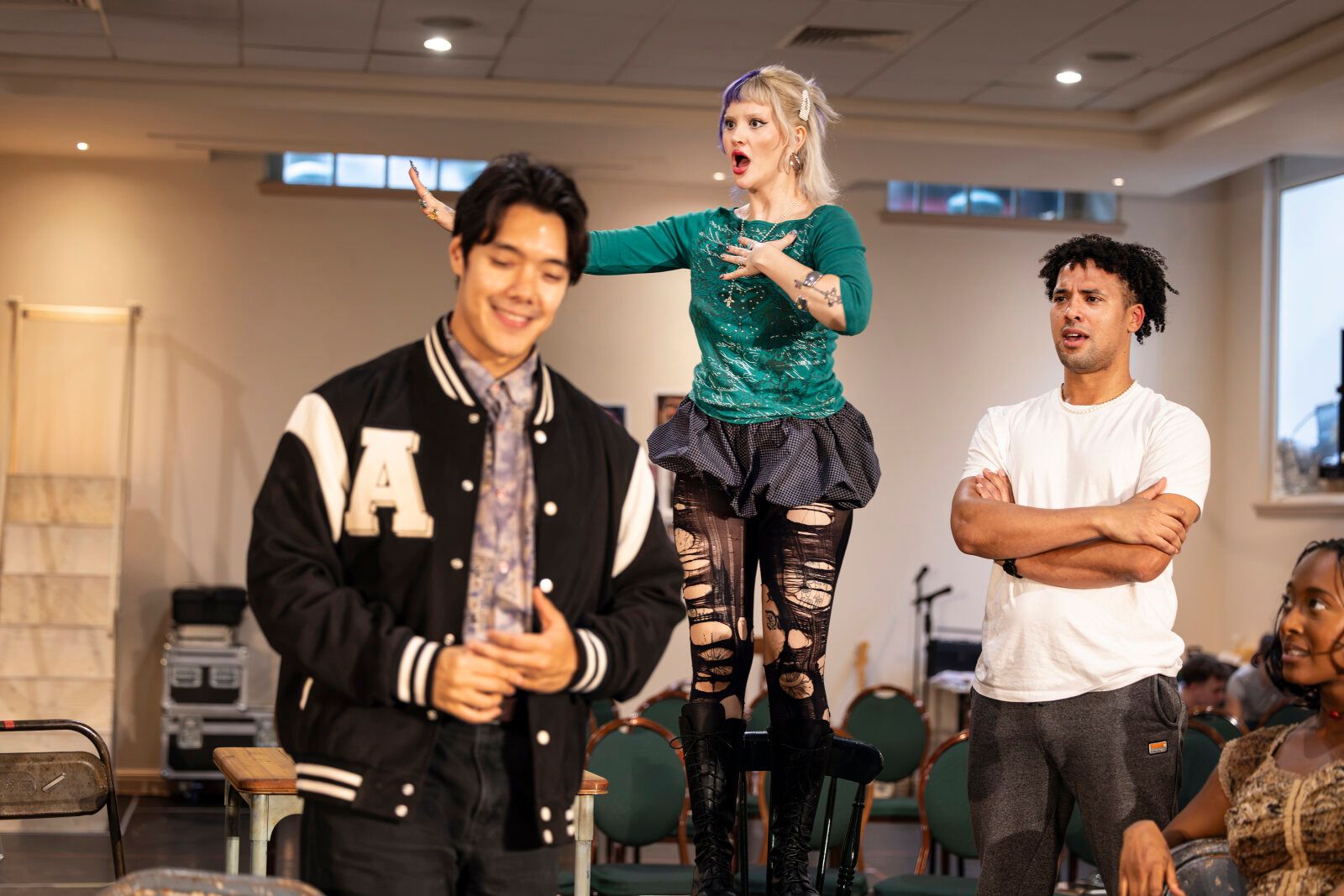 Photos: Gaten Matarazzo, Travis Ross, and More in Rehearsal For RENT in London — photo 21 of 35