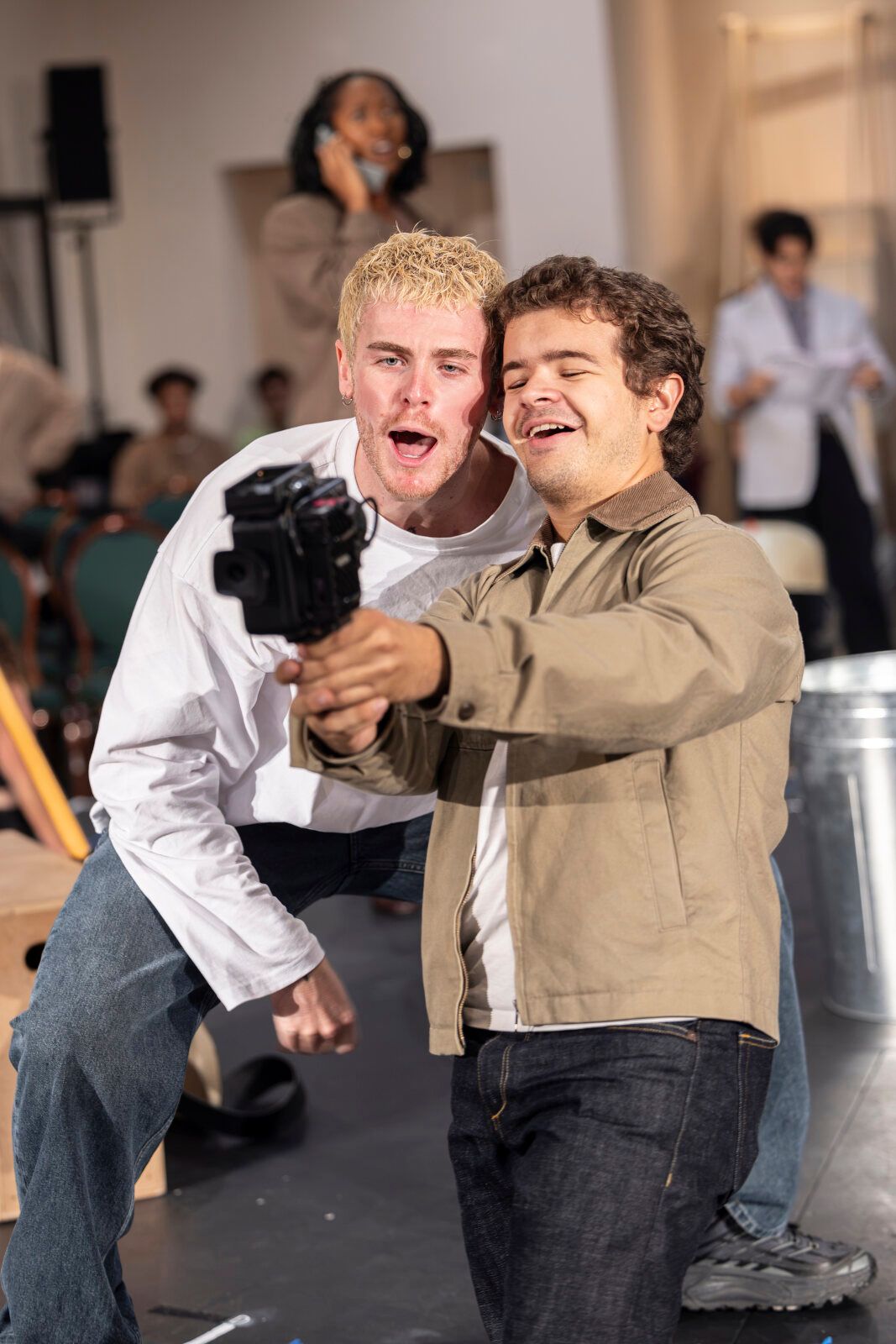 Photos: Gaten Matarazzo, Travis Ross, and More in Rehearsal For RENT in London — photo 5 of 35