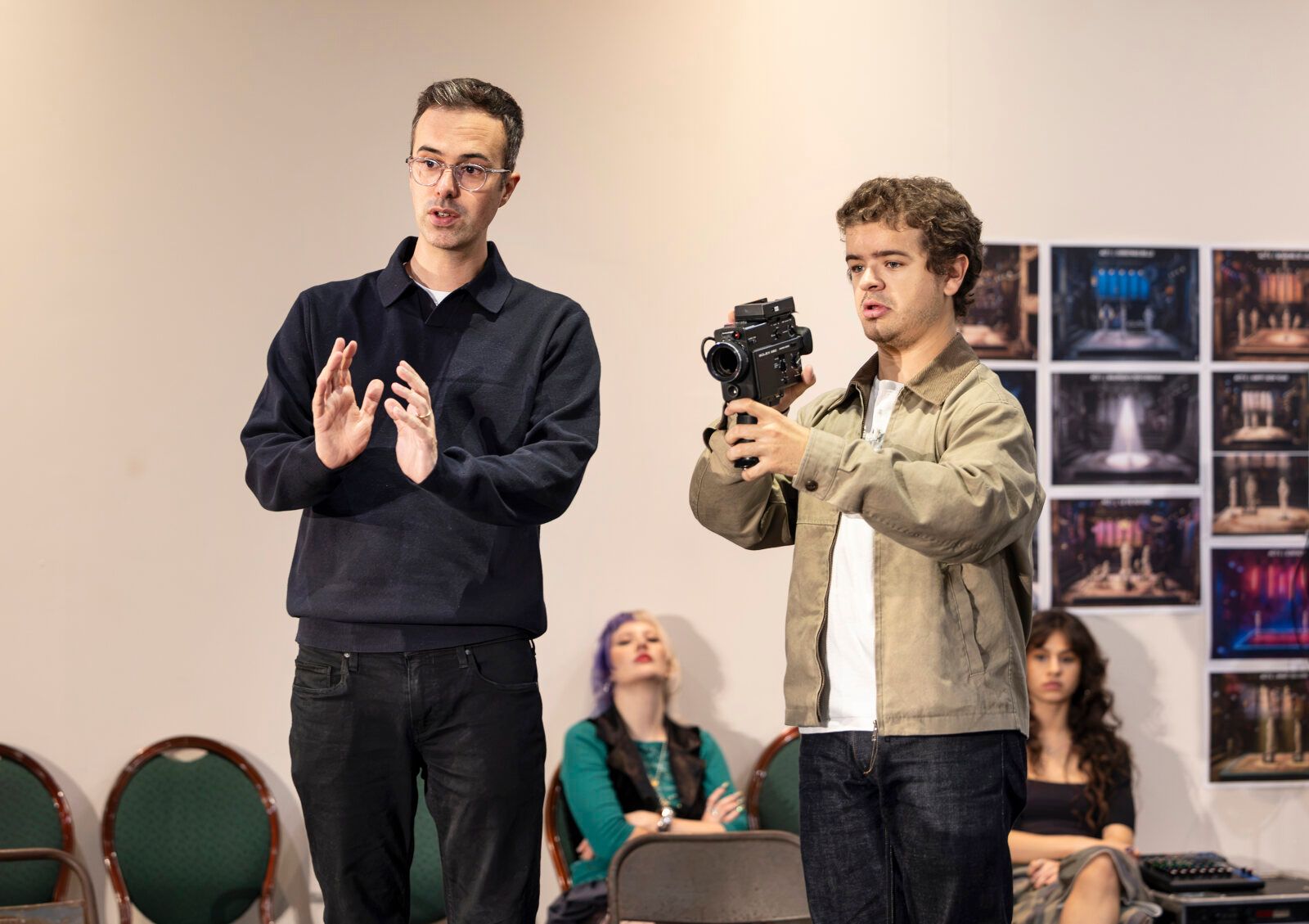 Photos: Gaten Matarazzo, Travis Ross, and More in Rehearsal For RENT in London — photo 6 of 35