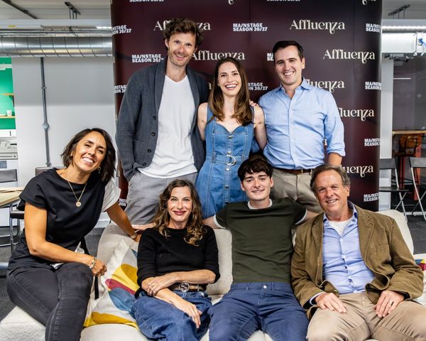 The company with Writer and Director Andy Sandberg Photo