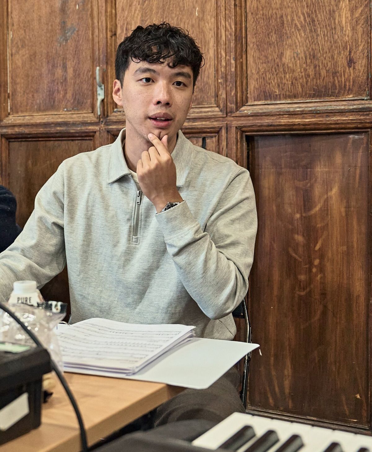 Chris Poon at Photos: MARTIN GUERRE In Rehearsal at The Old Vic