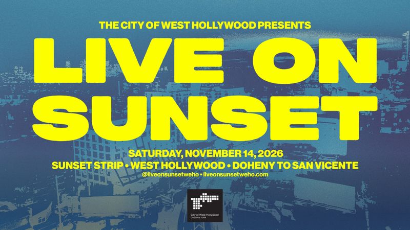 Photos: LIVE ON SUNSET to Transform Sunset Strip Into Free Concert — photo 1 of 14