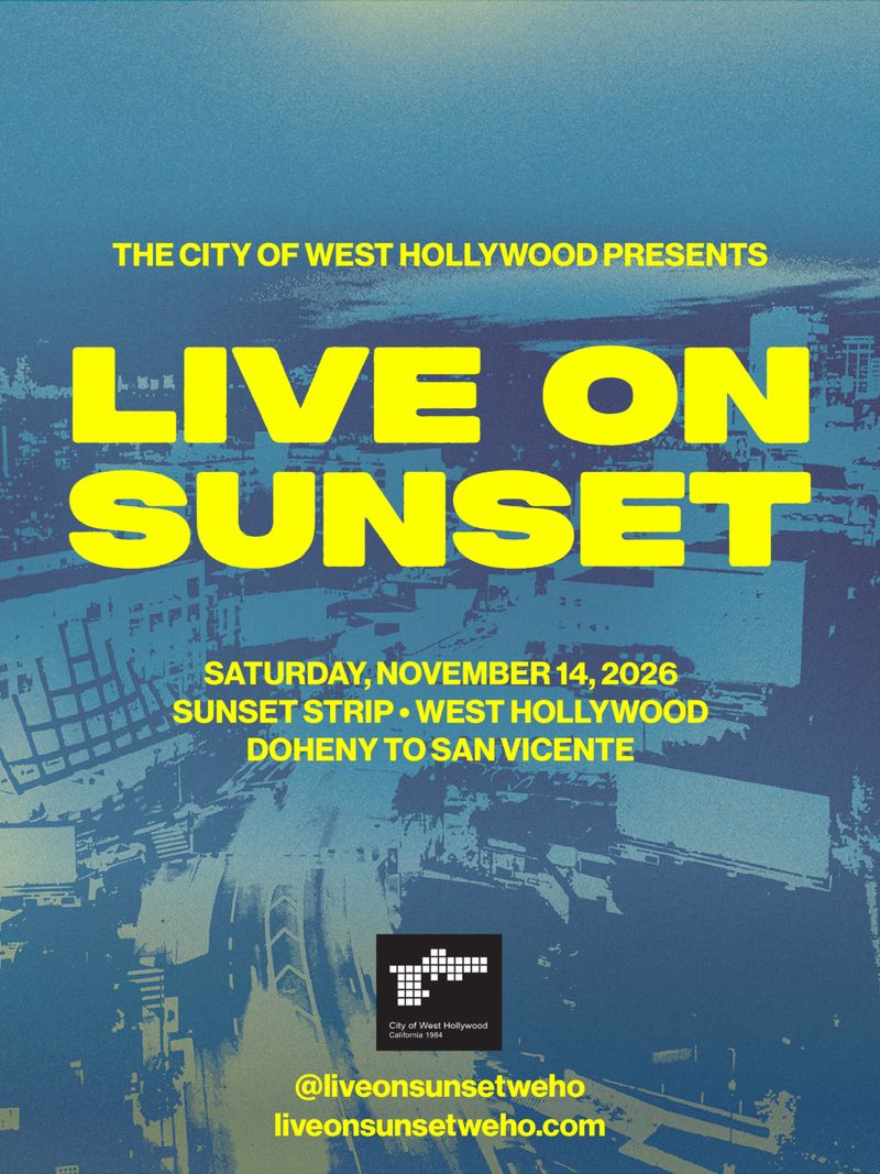 Photos: LIVE ON SUNSET to Transform Sunset Strip Into Free Concert — photo 2 of 14