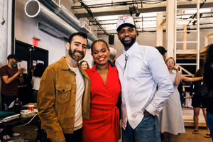 Ross Baum, Angelica Chéri and Stevie Walker Webb @ BroadwayWorld Ross Baum, Angelica Chéri and Stevie Walker Webb Photo