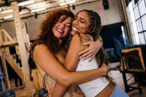Solea Pfeiffer and Liisi LaFontaine @ BroadwayWorld Solea Pfeiffer and Liisi LaFontaine Photo