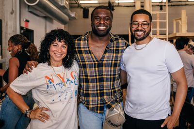 Stephanie Klemons, Davon Williams and Terrance Daye Photo