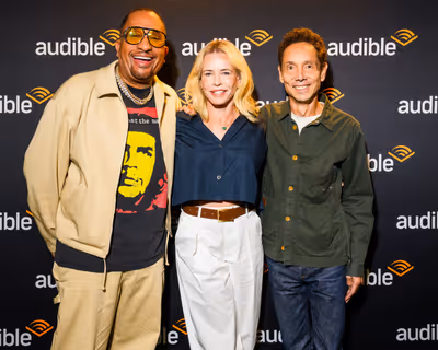 Kenya Barris, Chelsea Handler, and Malcolm Gladwell Photo